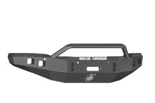 Road Armor 214R4B - 14-15 GMC 1500 Stealth Front Winch Bumper w/Pre-Runner Guard - Tex Blk