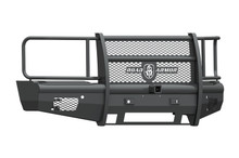 Road Armor 315VF26B - 15-19 Chevy 2500 Vaquero Front Bumper Full Guard 2in Receiver - Tex Blk