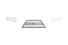 Road Armor 3152DRMH - 15-19 Chevy 2500 iDentity Rear Bumper Components - Hyve Mesh - Raw