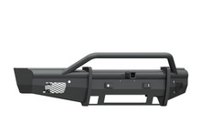 Road Armor 315VF24B - 15-19 Chevy 2500 Vaquero Front Bumper w/Pre-Runner Guard 2in Receiver - Tex Blk