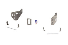 Road Armor 3152DRBH - 15-19 Chevy 2500 iDentity Rear Bumper Components - Accent Lights - Raw