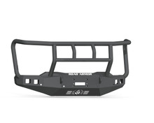 Road Armor 3202F2B - 20-22 Chevy 2500 Stealth Front Winch Bumper Titan Guard - Texture Black
