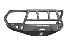 Road Armor 408R2B - 10-18 Ram 2500 Stealth Front Winch Bumper w/Titan II Guard - Tex Blk