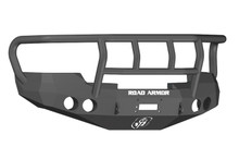 Road Armor 37602B - 08-13 GMC 1500 Stealth Front Winch Bumper w/Titan II Guard - Tex Blk