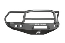 Road Armor 408R5B-NW - 10-18 Ram 2500 Stealth Front Bumper w/Lonestar Guard - Tex Blk