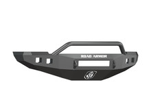 Road Armor 408R4B-NW - 10-18 Ram 2500 Stealth Front Bumper w/Pre-Runner Guard - Tex Blk
