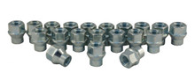 Rocket Racing Wheels C7804-0-SET - 1/2 Chrome ET Style Open End Acorn Lug Nuts, 3/4 Hex, 20-Piece Set