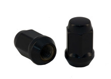 Rocket Racing Wheels C1707B - M12x1.5 Black Bulge Acorn Lug Nut, 3/4 Hex, Single Piece