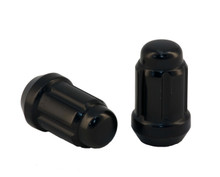 Rocket Racing Wheels C7002B - 7/16 Black Spline Drive Lug Nut, 3/4 Hex, Single Piece