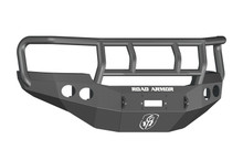 Road Armor 38402B - 11-14 GMC 2500 Stealth Front Winch Bumper w/Titan II Guard - Tex Blk