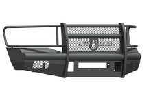 Road Armor 406VF6B - 06-09 Dodge 2500 Vaquero Front Bumper Full Guard - Tex Blk