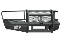 Road Armor 406VF26B - 06-09 Dodge 2500 Vaquero Front Bumper Full Guard 2in Receiver - Tex Blk