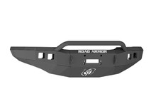 Road Armor 370R4B - 03-07 Chevy 2500 Stealth Front Winch Bumper w/Pre-Runner Guard - Tex Blk