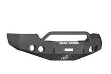 Road Armor 37404B - 08-10 GMC 2500 Stealth Front Winch Bumper w/Pre-Runner Guard - Tex Blk