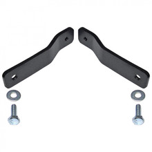 RockJock CE-9807RBLBK - Brake Line Relocation Bracket Kit 07-18 Wrangler JK Rear  4x4