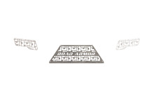 Road Armor 4102DRMD - 10-18 Dodge 2500 iDentity Rear Bumper Components - iD Mesh - Raw