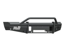 Road Armor 410VF4B - 10-18 Dodge 2500 Vaquero Front Bumper w/Pre-Runner Guard - Tex Blk