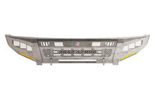 Road Armor 4104DF-B1-P3-MH-BH - 10-18 Ram 2500 iD Front Bumper w/Shackle/End Pods/X3 Cube/Accent Lights/Hyve - Raw