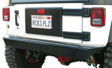 RockJock CE-9807TG - JK Spare Tire Mount Delete And Vent Cover Includes All Mounting Hardware  4x4