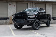 Road Armor 4192XFPRB - 19-20 Ram 2500 SPARTAN Front Bumper Bolt-On Pre-Runner Guard - Tex Blk