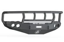 Road Armor 44032B - 02-05 Dodge 1500 Stealth Front Winch Bumper w/Titan II Guard - Tex Blk