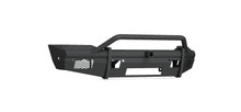 Road Armor 4192VF24B - 19-20 Ram 2500 Vaquero Front Bumper w/Pre-Runner Guard/2in Receiver/6 Sensor - Tex Blk