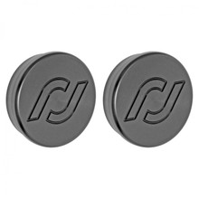 RockJock RJ-600000-101 - Frame Tube Plugs for JL/JT Frame Front CNC Machined Black Delrin  4X4