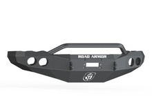 Road Armor 44044B - 03-05 Dodge 2500 Stealth Front Winch Bumper w/Pre-Runner Guard - Tex Blk