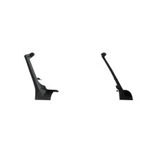 Road Armor 518ALMP1B - 18-20 Jeep Wrangler JL Stealth A-Pillar Mounts 52.25in RIGID Array w/Lower Mount - Blk