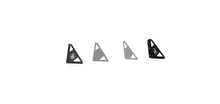 Road Armor 500BRS-RGK - TRECK Rear Ratchet Strap and Vertical Support Mount - Tex Blk (Pair)