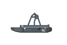 Road Armor 508R0B-TC - 07-17 Jeep Wrangler JK Stealth Rear Non-Winch Bumper w/Tire Carrier - Tex Blk