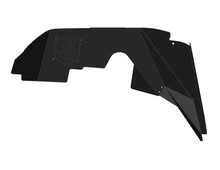 Road Armor 518LFFSB - 18-20 Jeep Wrangler JL Stealth Front Fender Liner Body Armor - Black Steel