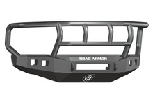 Road Armor 608R2B-NW - 08-10 Ford F-250 Stealth Front Bumper w/Titan II Guard Wide Flare - Tex Blk