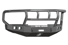 Road Armor 608R2B - 08-10 Ford F-250 Stealth Front Winch Bumper w/Titan II Guard Wide Flare - Tex Blk