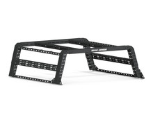 Road Armor 560BRS59B-OVLD - 15-20 Chevy Colorado 5-1/2-6ft Bed TRECK Adj Bed Rack/Brackets/Strap/Rails - Tex Blk
