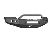 Road Armor 611R4B-NW - 11-16 Ford F-250 Stealth Front Bumper w/Pre-Runner Guard - Tex Blk
