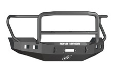 Road Armor 611R5B - 11-16 Ford F-250 Stealth Front Winch Bumper w/Lonestar Guard - Tex Blk