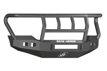 Road Armor 611R2B-NW - 11-16 Ford F-250 Stealth Front Bumper w/Titan II Guard Standard Flare - Tex Blk