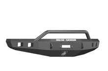 Road Armor 615R4B - 15-17 Ford F-150 Stealth Front Winch Bumper w/Pre-Runner Guard - Tex Blk