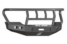 Road Armor 611R2B - 11-16 Ford F-250 Stealth Front Winch Bumper w/Titan II Standard Flare - Tex Blk
