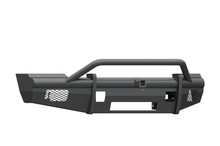 Road Armor 611VF24B - 11-16 Ford F-250 Vaquero Front Bumper w/Pre-Runner Guard 2in Receiver - Tex Blk