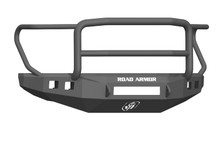 Road Armor 61745B-NW - 17-20 Ford F-250 Stealth Wide Fender Flare Front Bumper w/Lonestar Guard - Tex Blk