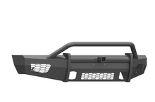 Road Armor 615VF24B - 15-17 Ford F-150 Vaquero Front Bumper w/Pre-Runner Guard 2in Receiver - Tex Blk