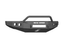 Road Armor 61744B-NW - 17-20 Ford F-250 Stealth Wide Fender Flare Front Bumper w/Pre-Runner Guard - Tex Blk
