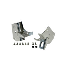 Rugged Ridge 11028.02 - 97-06 Jeep Wrangler Stainless Steel Windshield Light Brackets