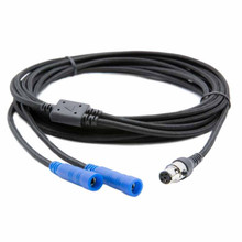 Rugged Radios CS-SPORT-12 - SUPER SPORT Straight Cable to Intercom - 2 Position (Select Length) 12 Feet