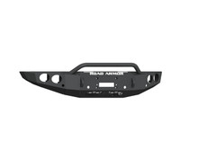 Road Armor 6191FR4B - 19-20 Ford Ranger Stealth Front Winch Bumper w/Round Light Pods/Pre-Runner - Blk