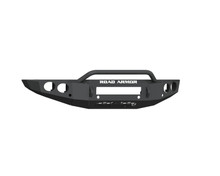 Road Armor 6191FR4B-NW - 19-20 Ford Ranger Stealth Front Bumper w/Round Light Pods/Pre-Runner Guard - Tex Blk