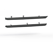 Road Armor 6213ARG4B - 2021+ Ford Bronco Stealth Rocker Guards - Tex Blk