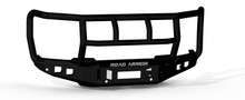 Road Armor 6232F2B-NW - 23-24 Ford F-250 Stealth Front Non-Winch Bumper Titan II Guard - Texture Black